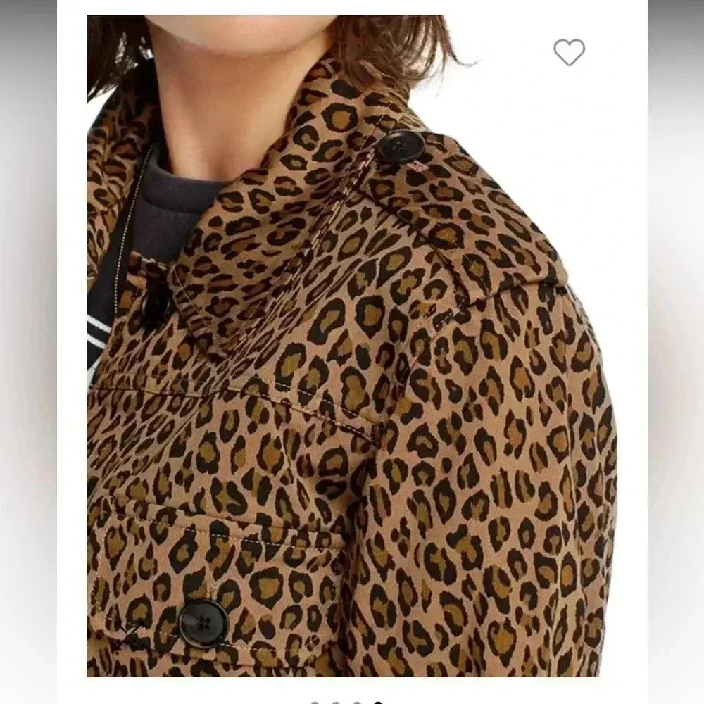 LINI Camille Leopard-Print Jacket - 100% Exclusive from Bloomingdales - Picture 8 of 9